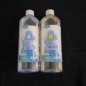 16 Oz Premium Clear Epoxy Resin Kit Casting and Coating for River Table Tops